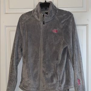 North face grey jacket